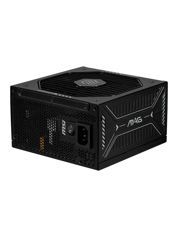 MSI MAG A850GLS PCIE5 Strømforsyning (PSU) - 850 Watt - 135 mm - ATX 3.1 - 80 Plus Gold sertifisert
