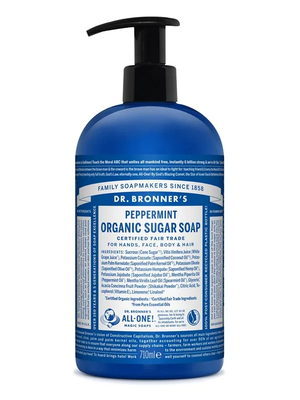 Dr. Bronner's Dr. Bronner's - Organic Sugar Soap Peppermint 710