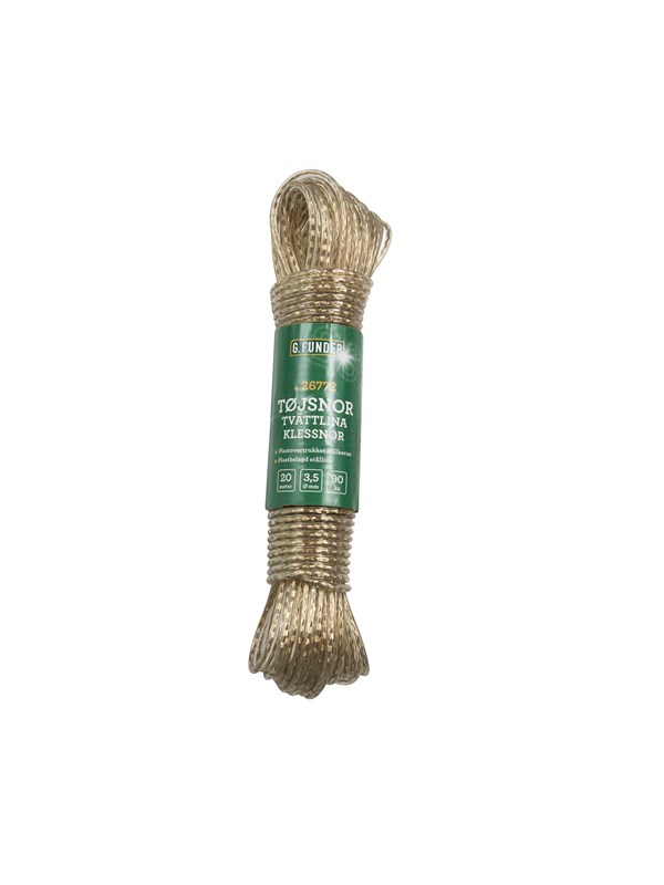 G.Funder Clothesline with steel wire 3.5 mm 20 meters