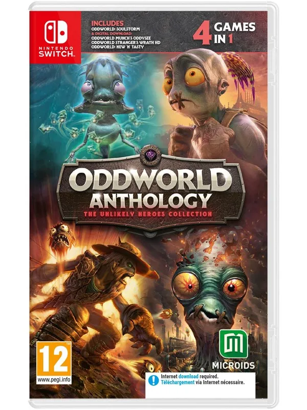 Oddworld Anthology: The Unlikely Heroes Collection - Nintendo Switch - Eventyr