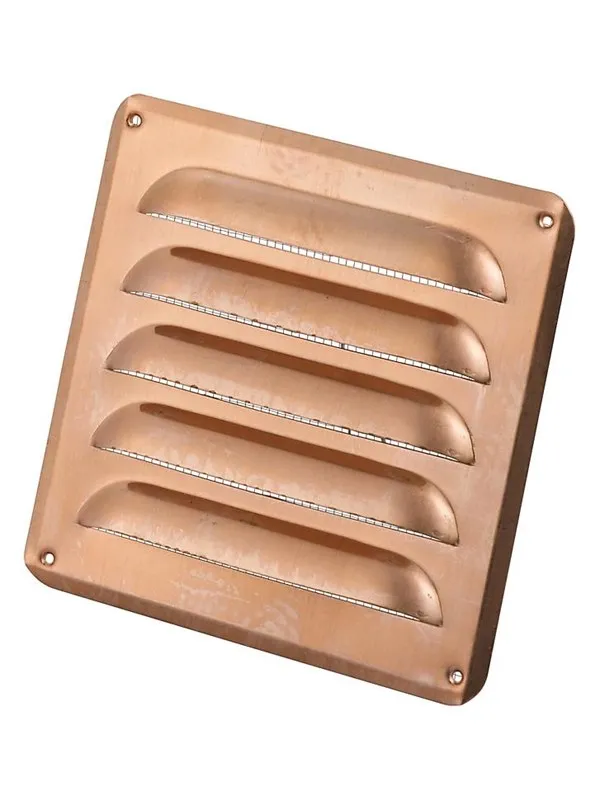 Duka Jalousie grid Type 152.2 175 mm x 175 mm copper