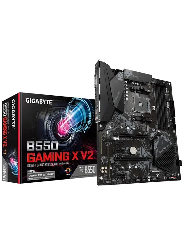 GIGABYTE B550 GAMING X V2 Hovedkort - AMD B550 - AMD AM4 socket - DDR4 RAM - ATX