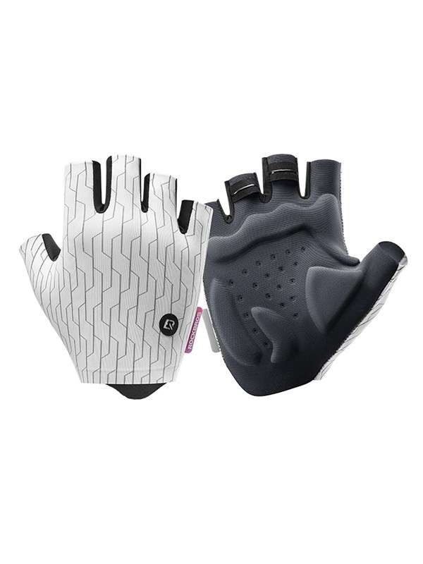 Rockbros MTB cycling gloves size: M - white and black