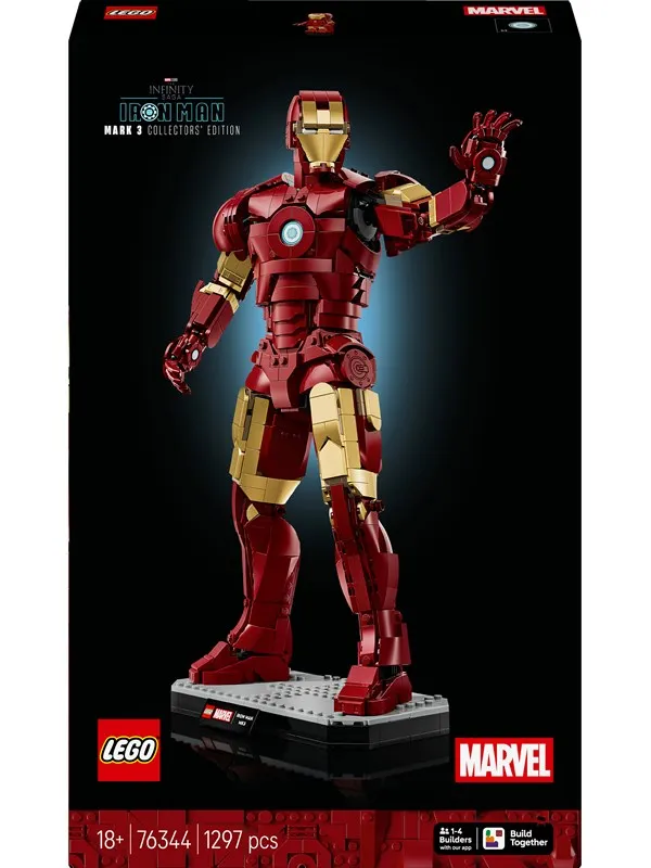 LEGO Super Heroes Marvel 76344 Iron Man Mark 3 - samlerutgave