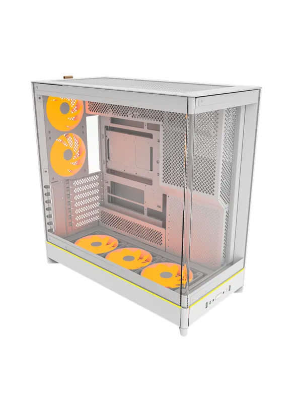 Montech HS02 PRO - Kabinett - Miditower - Hvit
