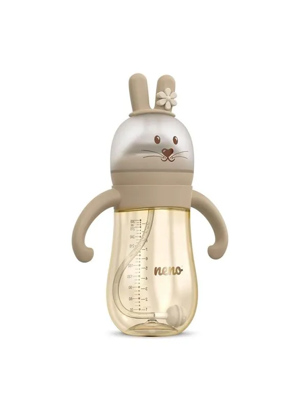 NENO Feeding Bottle MIO 3-In-1 Brown 300ml