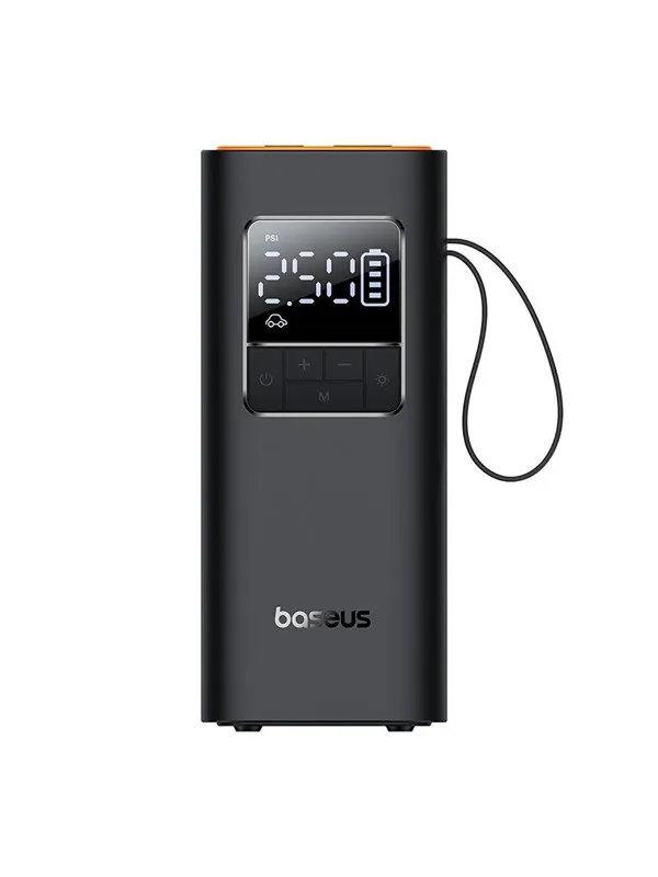 Baseus SuperMini Pro Battery Compressor with Display - Black