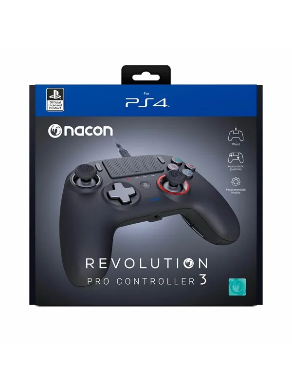 NACON Revolution Pro Controller 3 - Wired Controller - Sony PlayStation 4