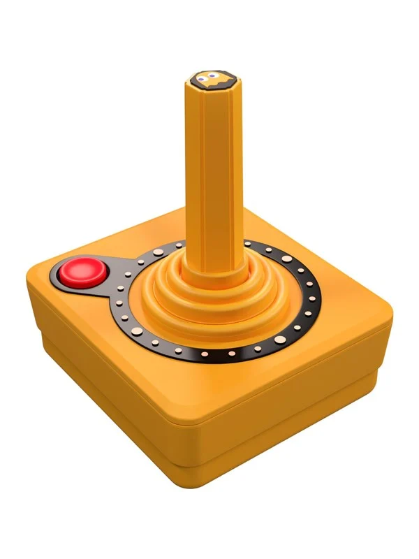 Atari Pac-Man CX-40+ (Orange) - Wireless Joystick