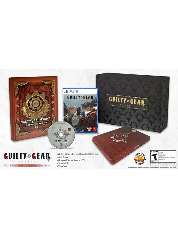 Guilty Gear: Strive (GG 25th Anniversary Box) - Sony PlayStation 5 - Kamp