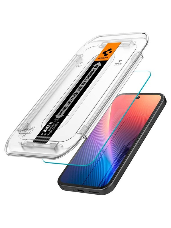 Spigen Glass tR EZ Fit 2 Pack - transparency - Google Pixel 9a