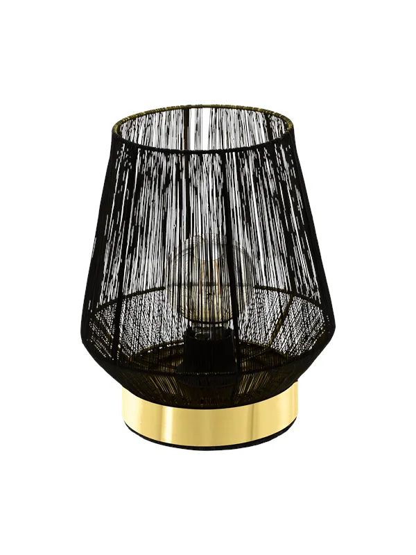 EGLO ESCANDIDOS table lamp black/gold