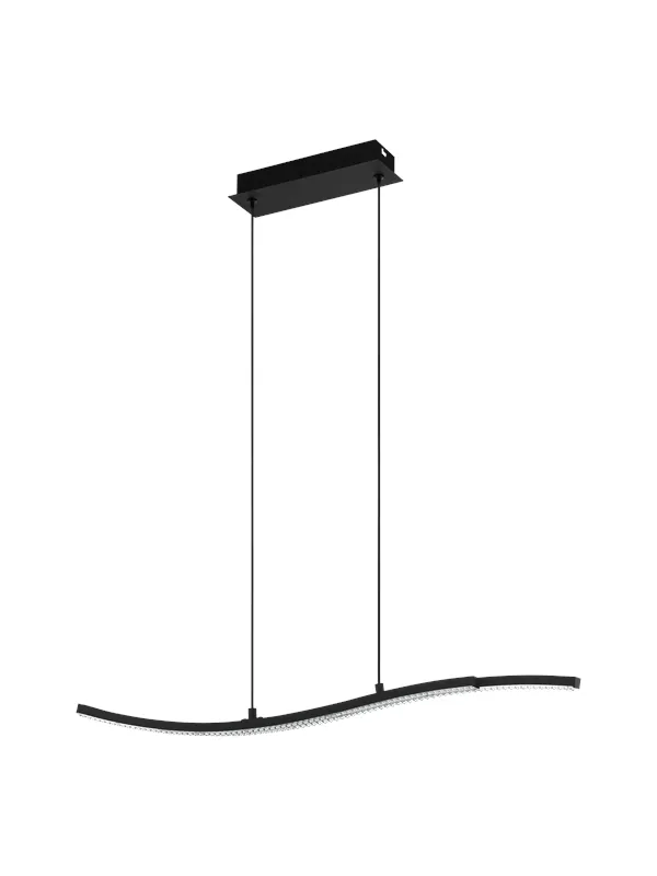 EGLO LEJIAS long table pendant black