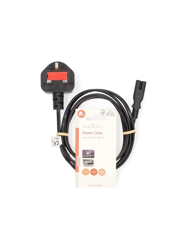 Nedis CEGL11140BK20 power cable