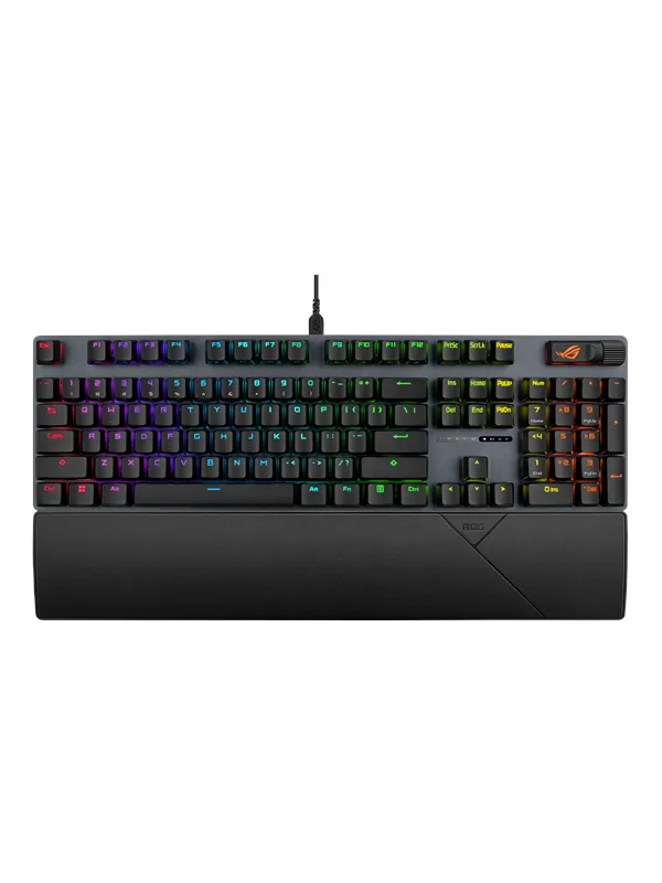 ASUS ROG Strix Scope II X Full Size - Gamingtastatur - Nordisk - Svart