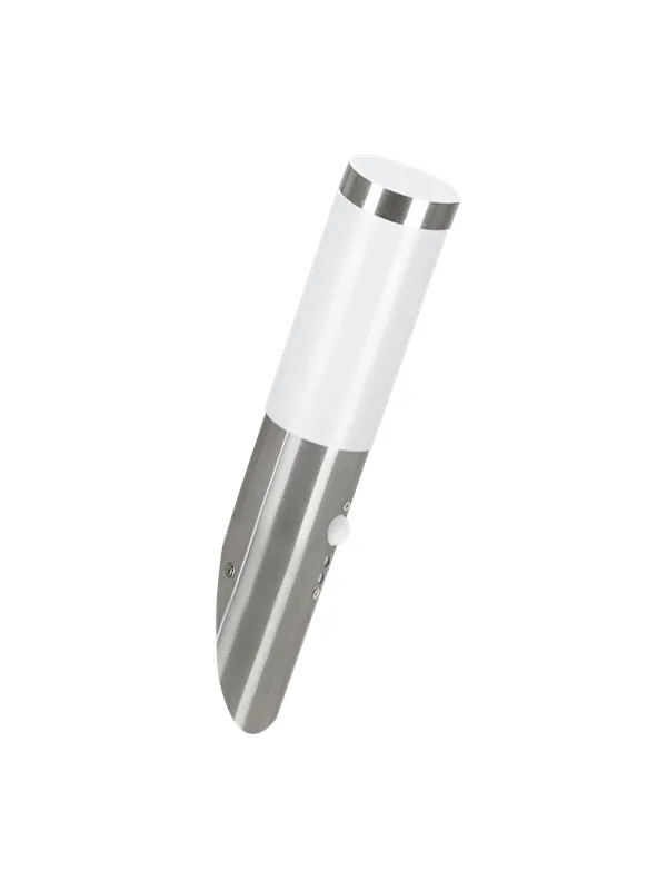 EGLO HELSINKI outdoor wall lamp with sensor stainless steel