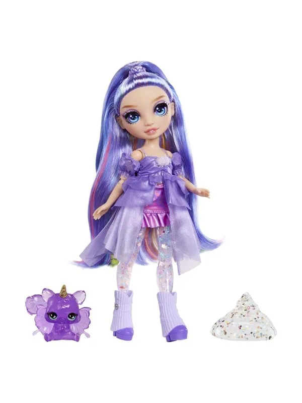 Little Tikes Rainbow High Fashion Doll with Slime - Violet
