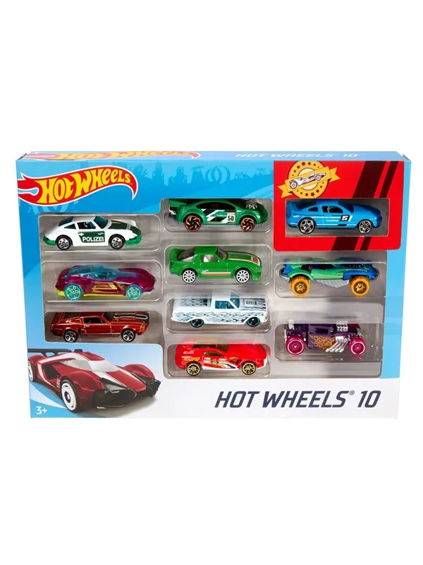 Hot Wheels Cars 10-Pack - random designs