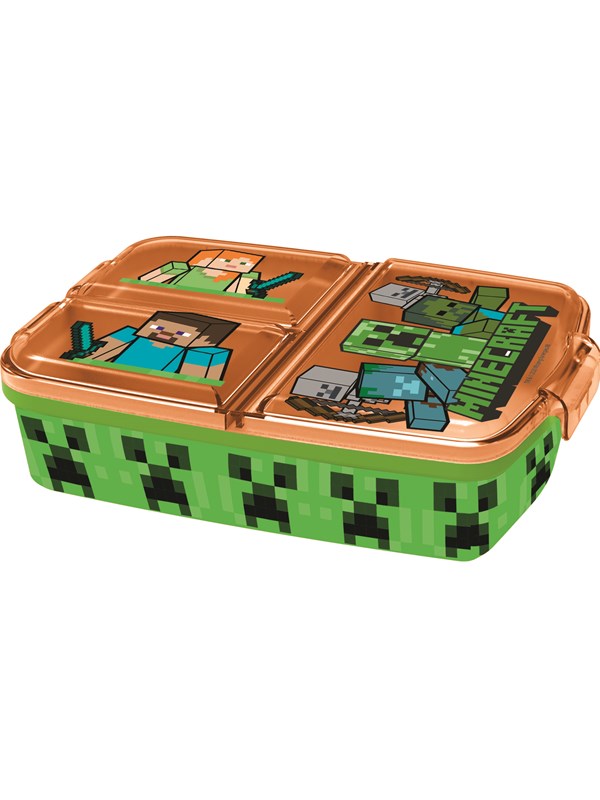 Minecraft Multi Compartment Lunch Box