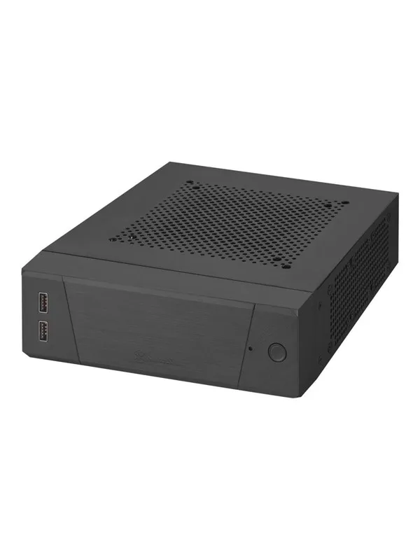 SilverStone MILO ML10 - Kabinett - Ultra small form factor - Svart