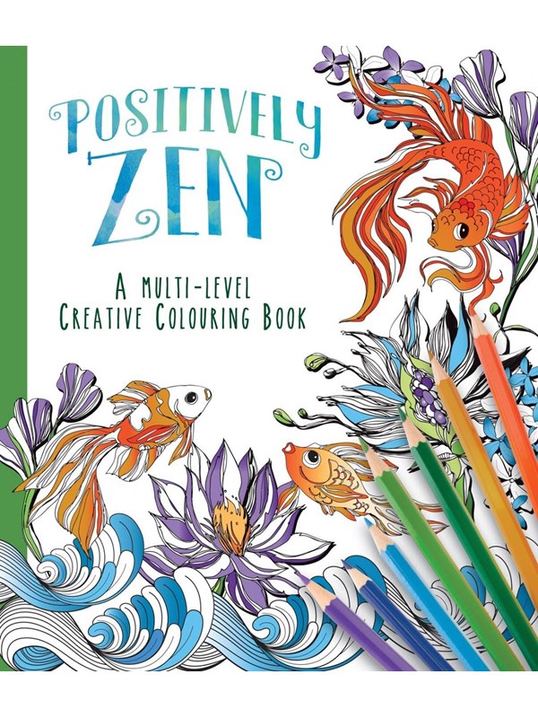 Alligator Mandala coloring book MULTI LEVEL ZEN