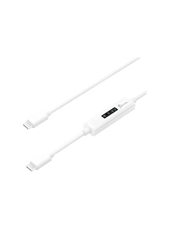 j5create USB-C Dynamic Power Meter Charging Cable