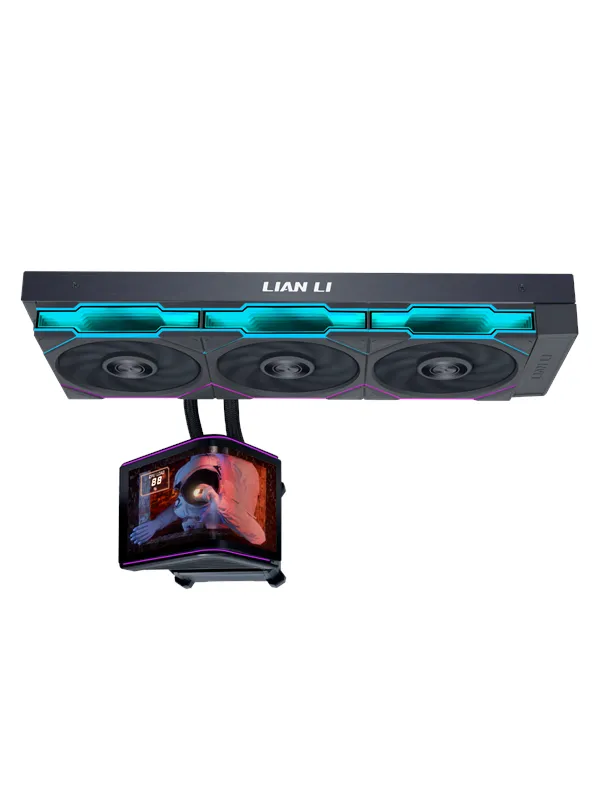 Lian Li HydroShift II OLED Curved 360TL - CPU Vannkjøling - Max 33 dBA