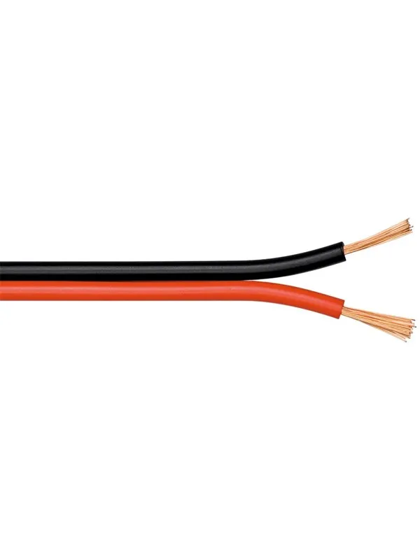 Pro Speaker cable red/black CCA 50 m red-black - 50