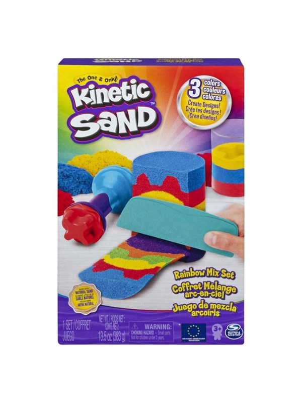 Kinetic Sand Rainbow Mix Set