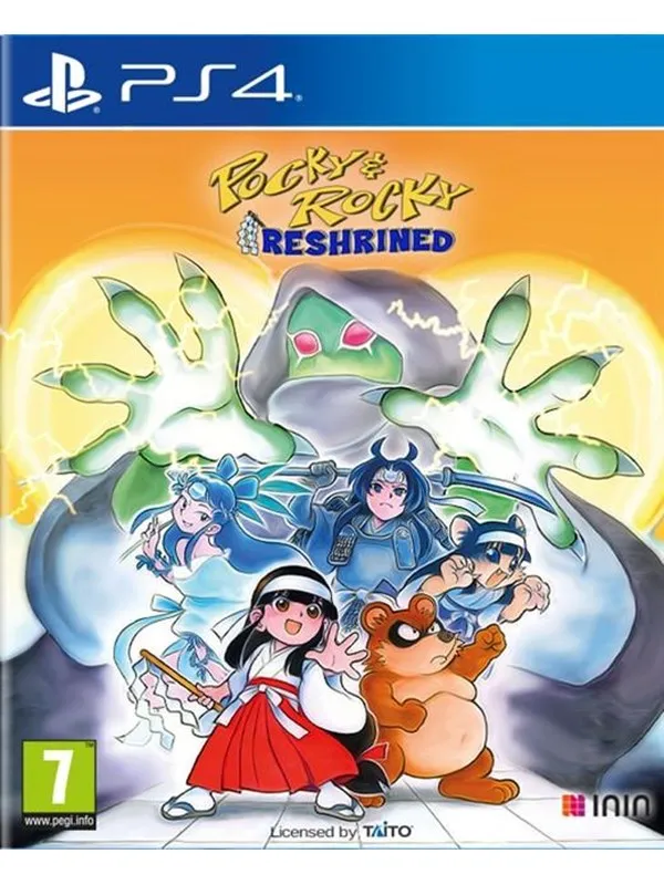 Pocky & Rocky Reshrined - Sony PlayStation 4 - Action