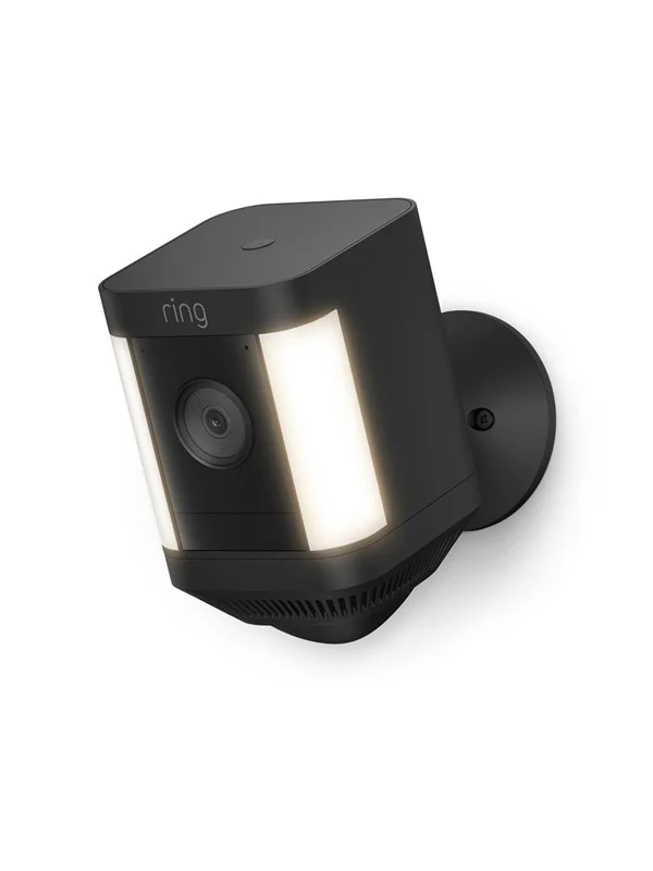 Ring Spotlight Cam Plus Batteri, Svart