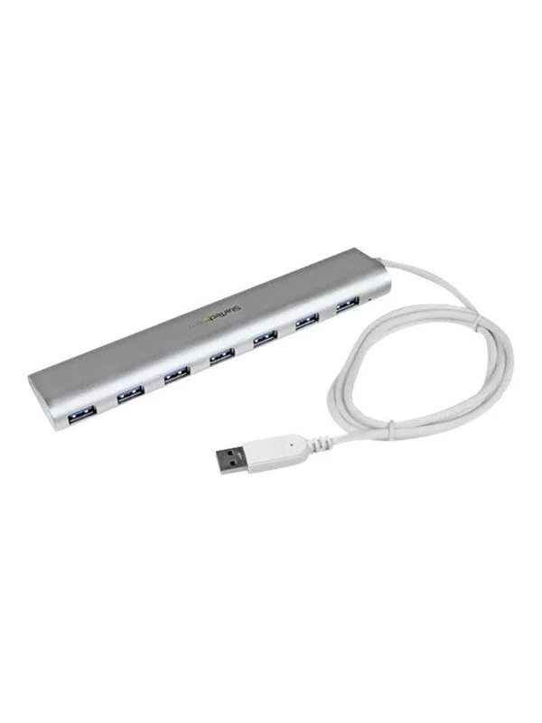 StarTech.com USB 3.0 Hub Compact 7 ports USB-hub - USB 3.2 - 7 porter - Sølv