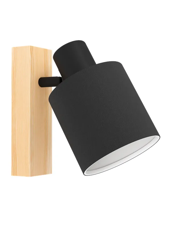 EGLO BATALLAS spotlight black/wood