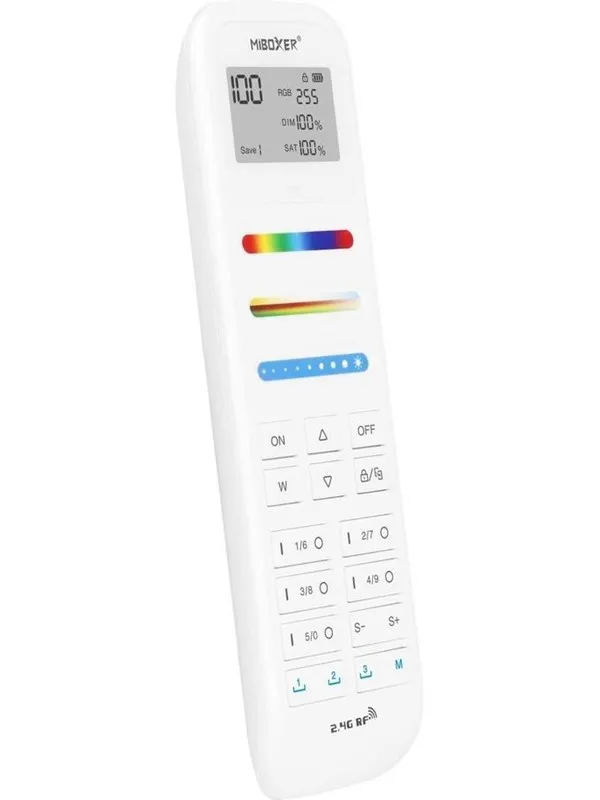 Miboxer Fjernbetjening - RGB-CCT - 100 Zoner - 2.4GHz RF