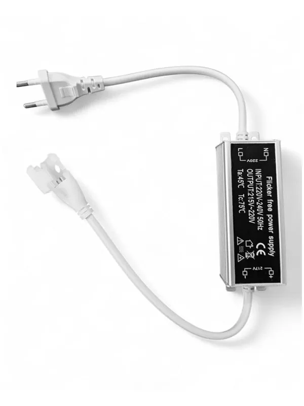 HiluX Starter cable for  HighPower SMD - Flicker-free - incl. end plug - 230V