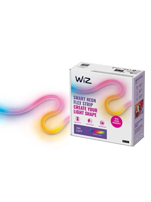 WiZ Smart fleksibel neonlysstripe, 3 m, RGB og justerbar hvit