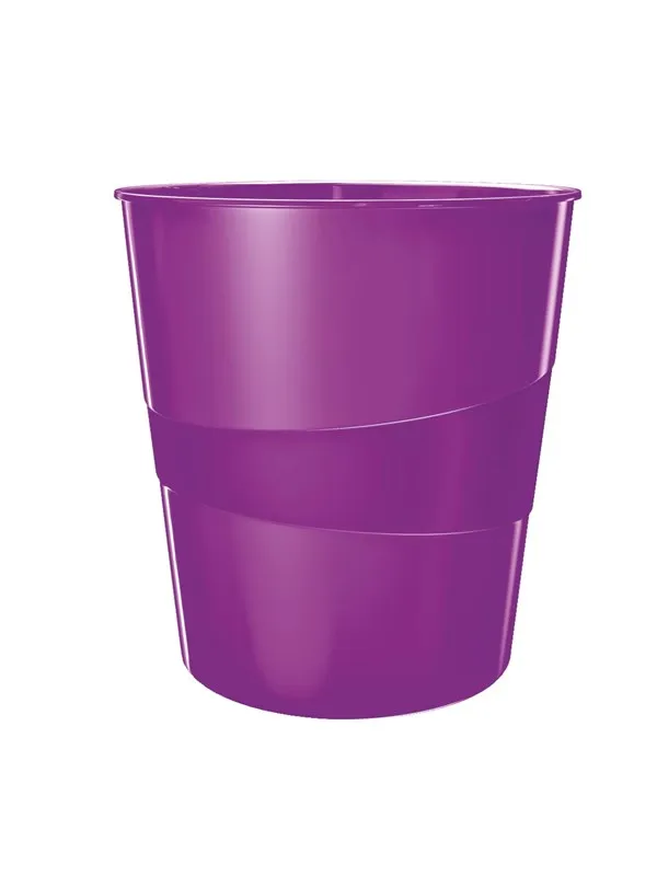 Leitz Papirkurv  WOW 15 liter Lilla