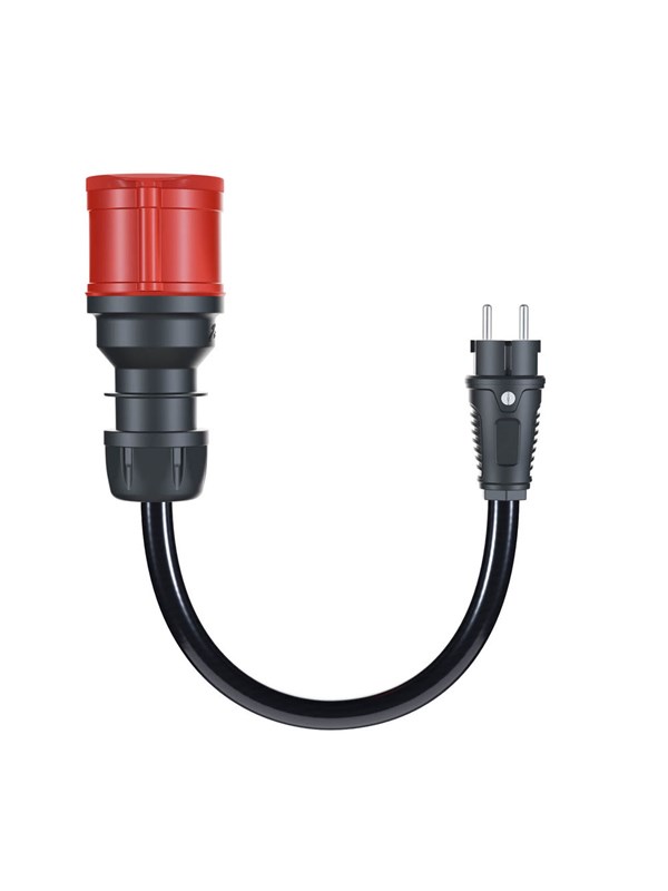 go-e Gemini flex 11 kW adapter CEE to EU plug