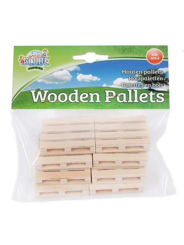Kids Globe - Wooden Pallets 1:32 8 pcs.