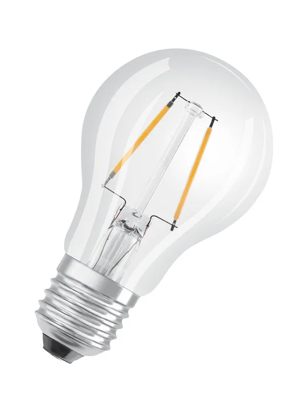 Osram LED-lyspære Standard 2.5W/827 (25W) filament clear E27