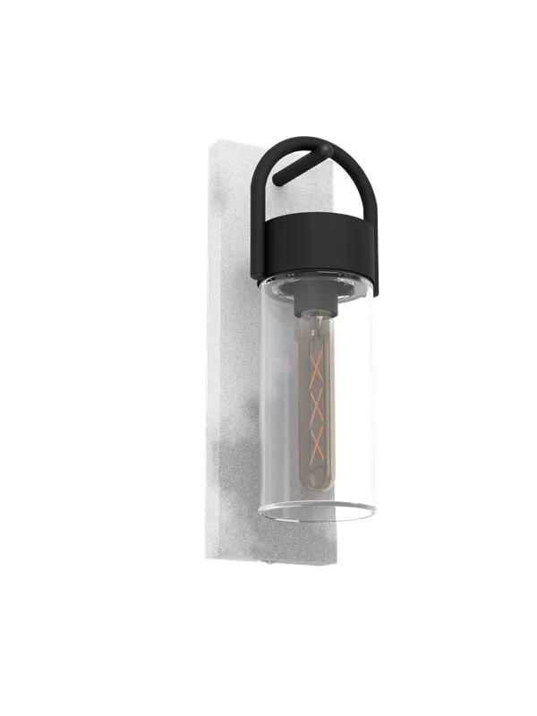 EGLO CARRARO wall light  grey black