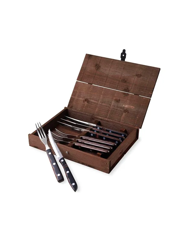 Gense Old Farmer Classic steak/grill cutlery 8 pcs