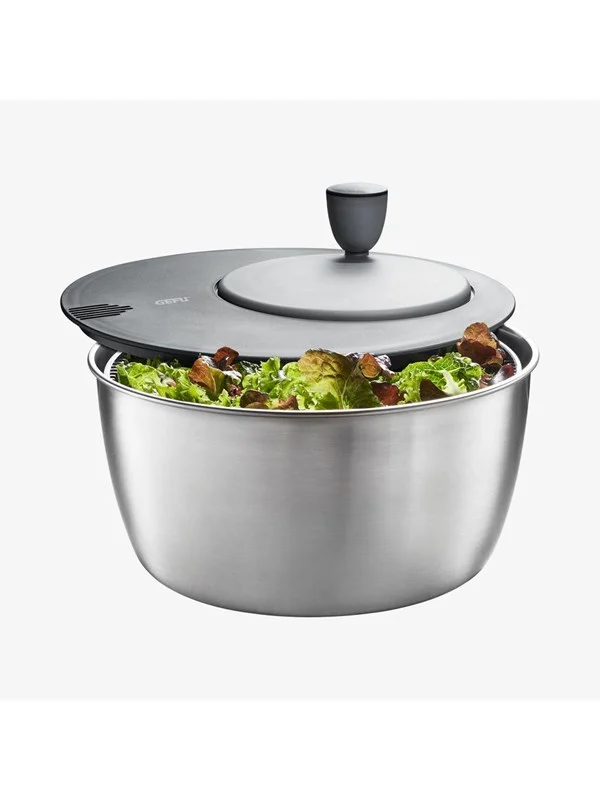 GEFU Salatsnurrer rustfritt stål 3L ROTARE s/h