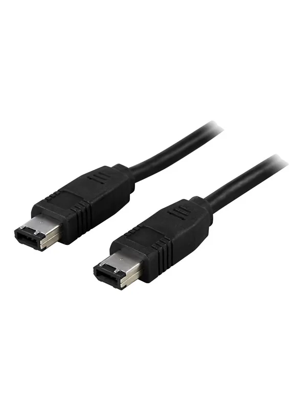 InLine FireWire cable 6-pin male - 6-pin male 2 m black