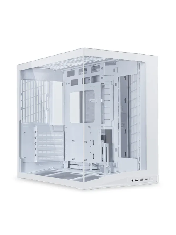 Lian Li O11D Mini V2 White - Kabinett - Miditower - Hvit