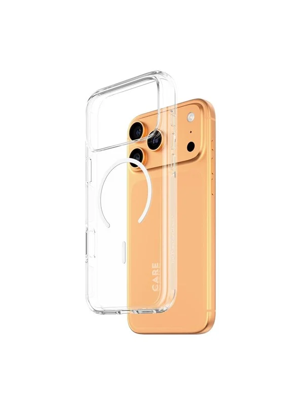 CARE by PanzerGlass Flagship Case Transparent Urban Explorer w. White MagSafe iPhone 17 Pro Max