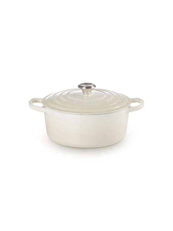 Le Creuset Cocotte Round Evo 26cm - Meringue