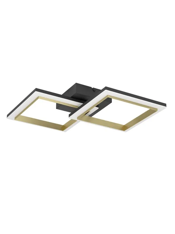 EGLO CALLIERA TAKLAMPE 525X310 2500LM 4000K DIMMPB. SVART & HVITT