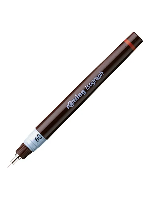 Rotring Isograph Technical Drawing Pen | 0.60 mm | Refillable Fineliner Pen