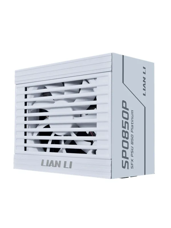Lian Li SP850P SFX Strømforsyning (PSU) - 850 Watt - 92 mm - ATX 3.1 - 80 Plus Platinum sertifisert